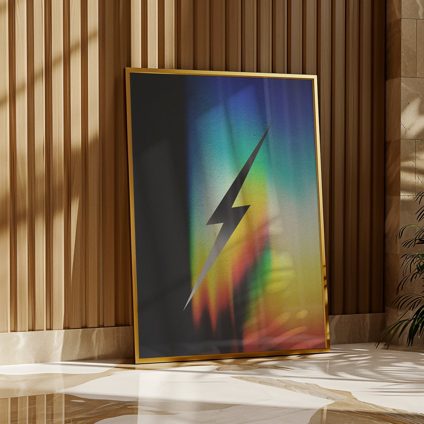 Fiction Lighting Bolt Print
