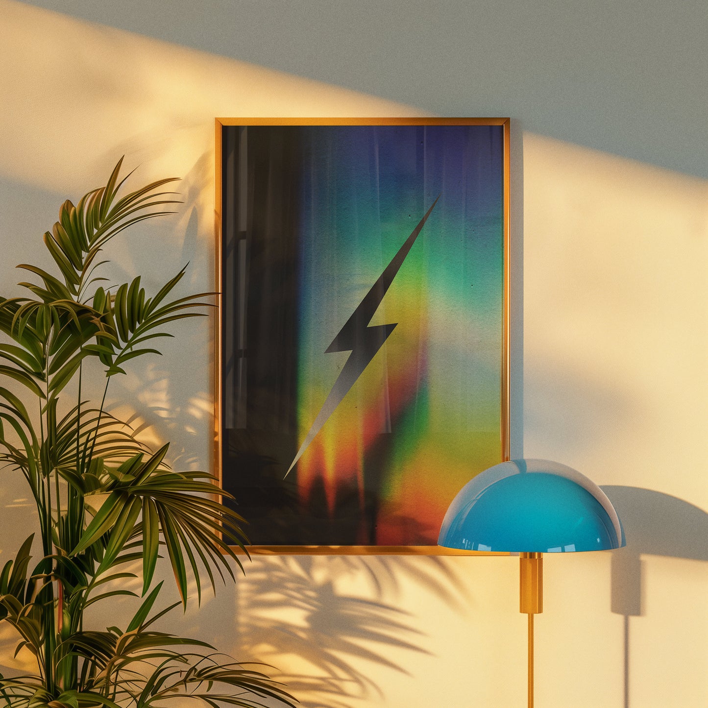 Fiction Lighting Bolt Print