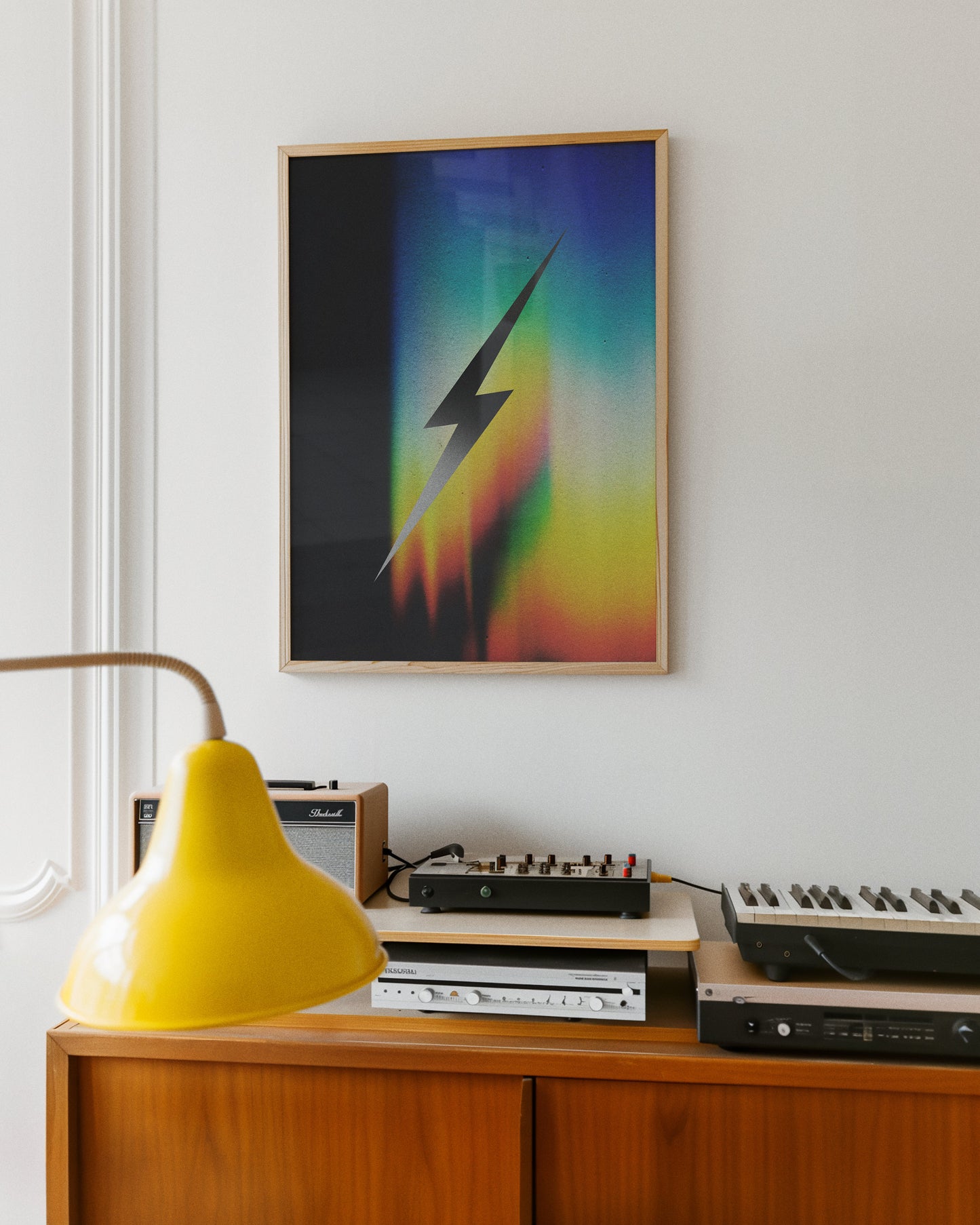 Fiction Lighting Bolt Print