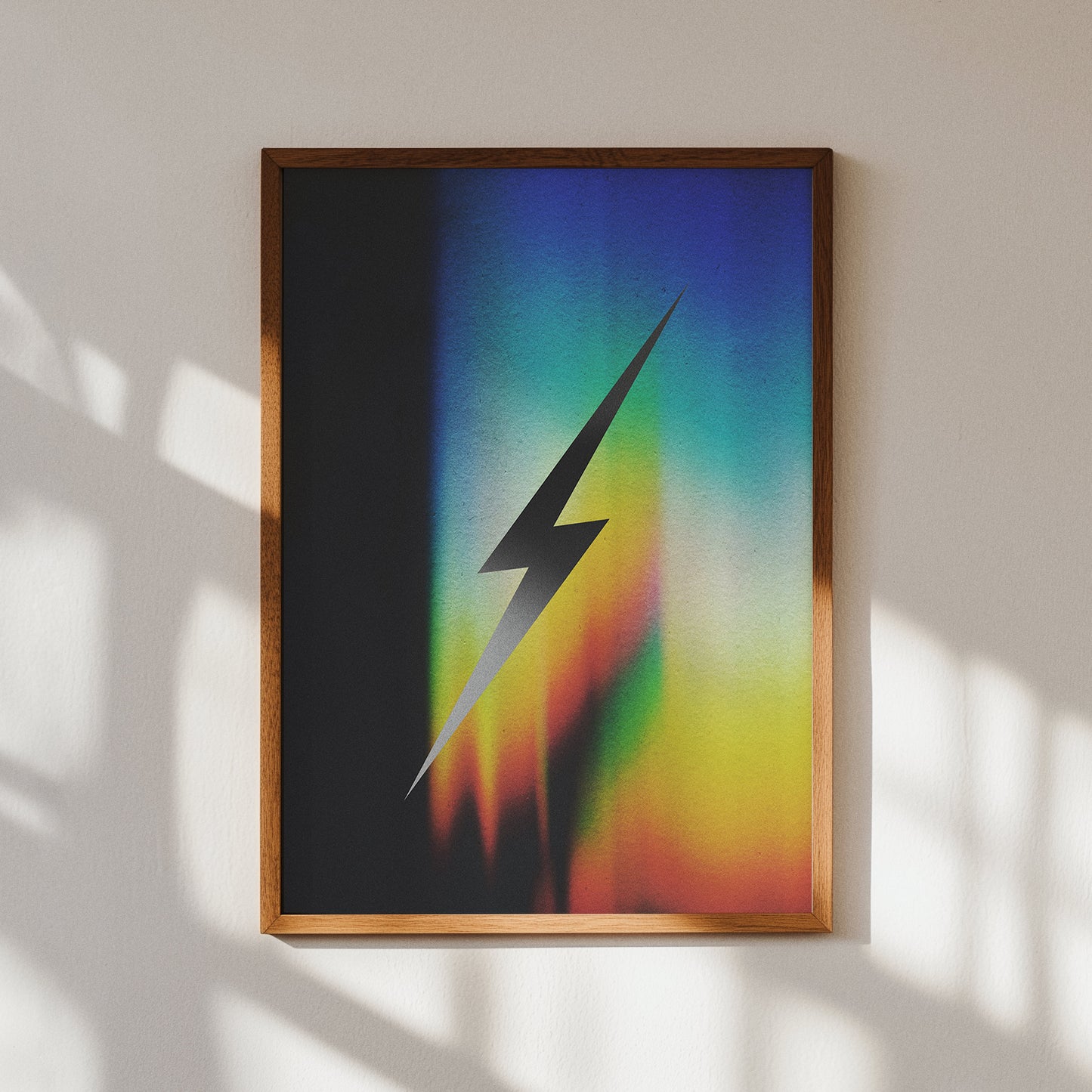 Fiction Lighting Bolt Print