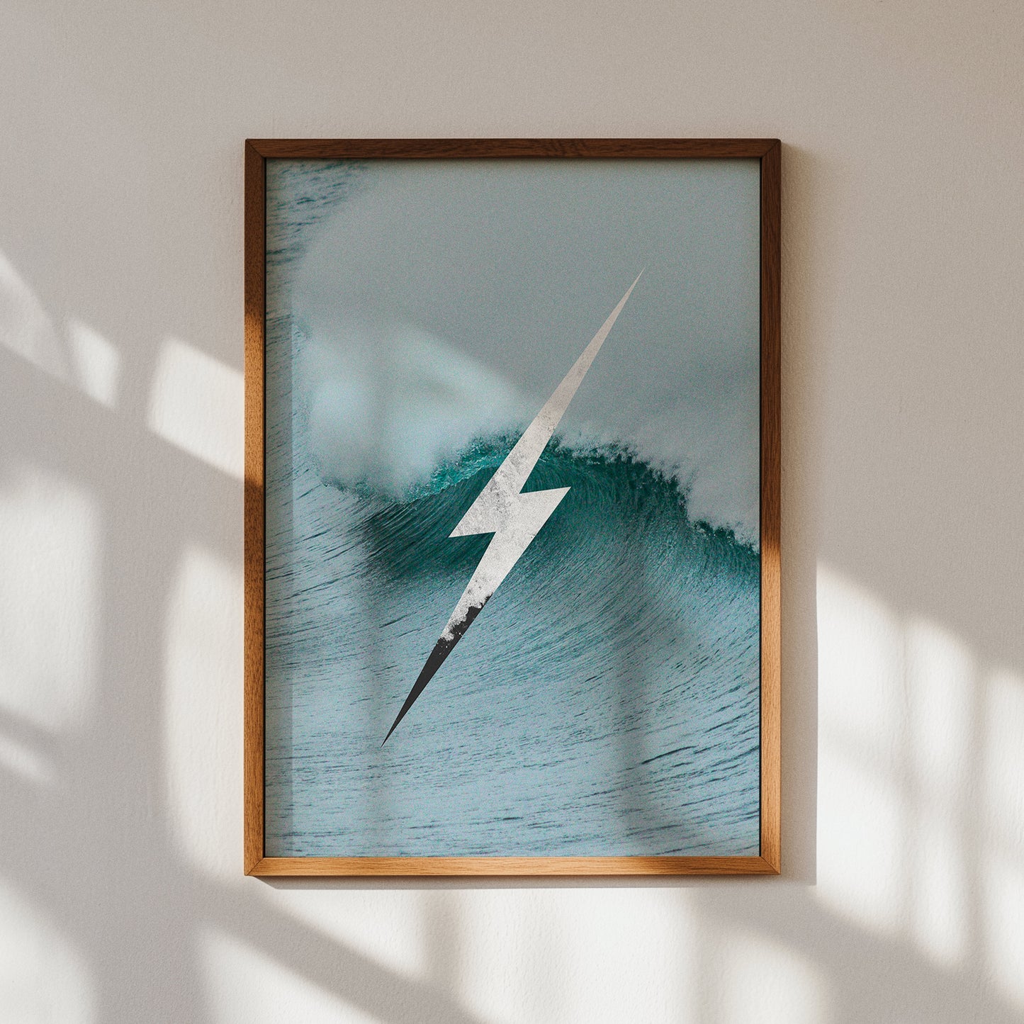 Sea Lighting Bolt Two Print