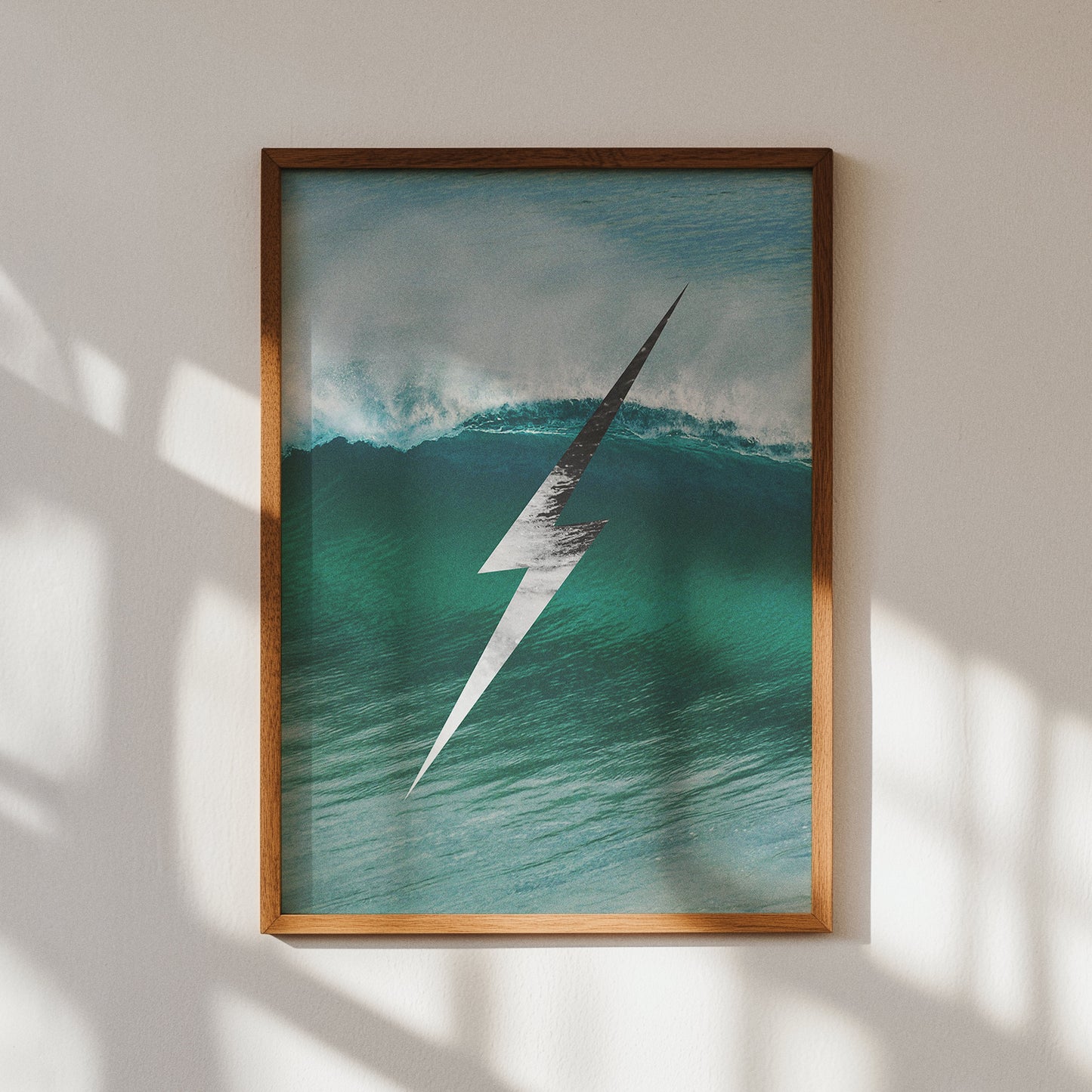 Sea Lighting Bolt One Print