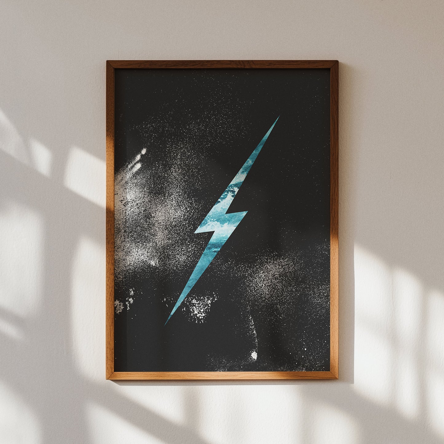 Sea Lighting Bolt Three Print