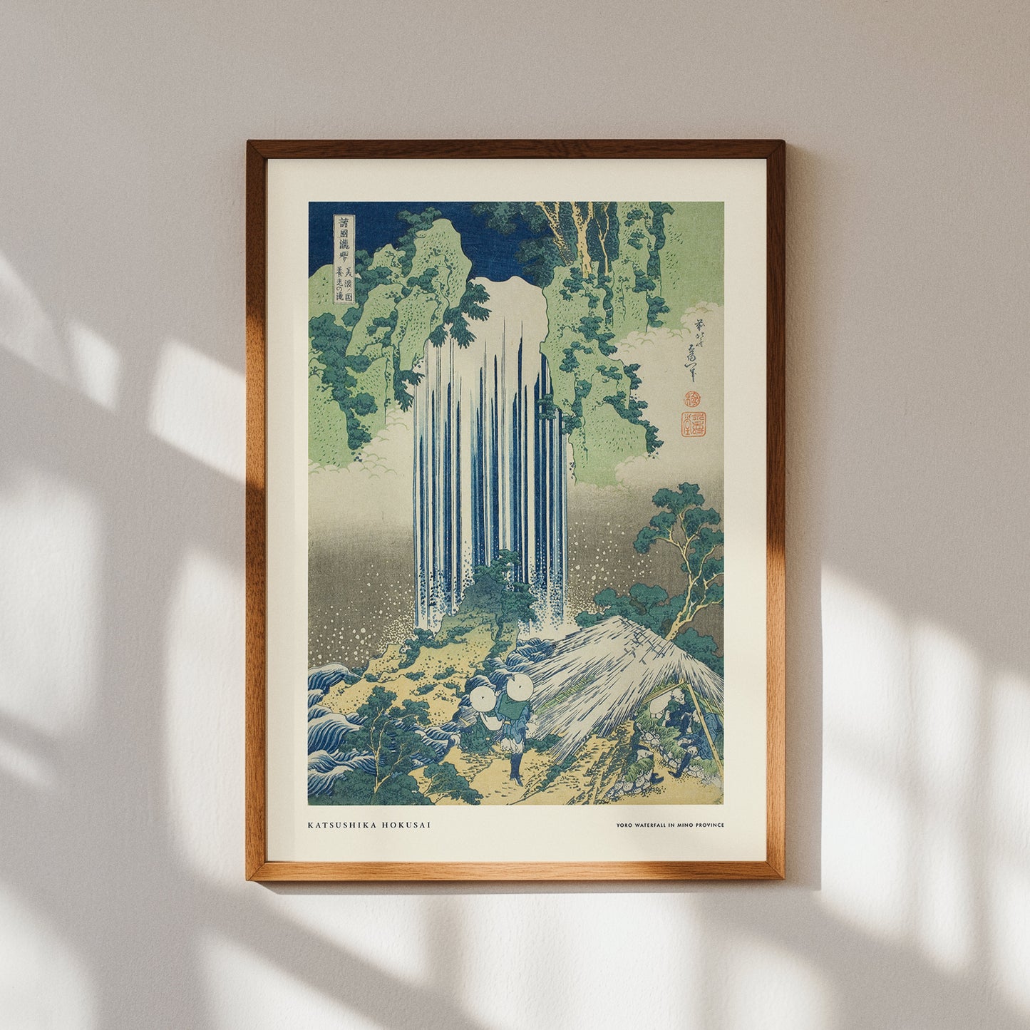 Yoro Waterfall In Mino Province Print