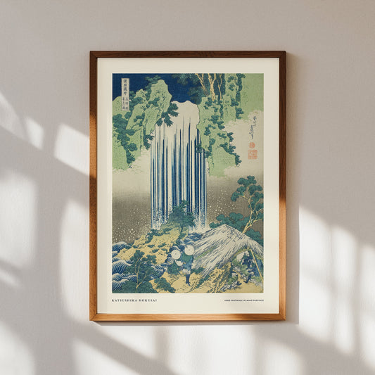 Yoro Waterfall In Mino Province Print