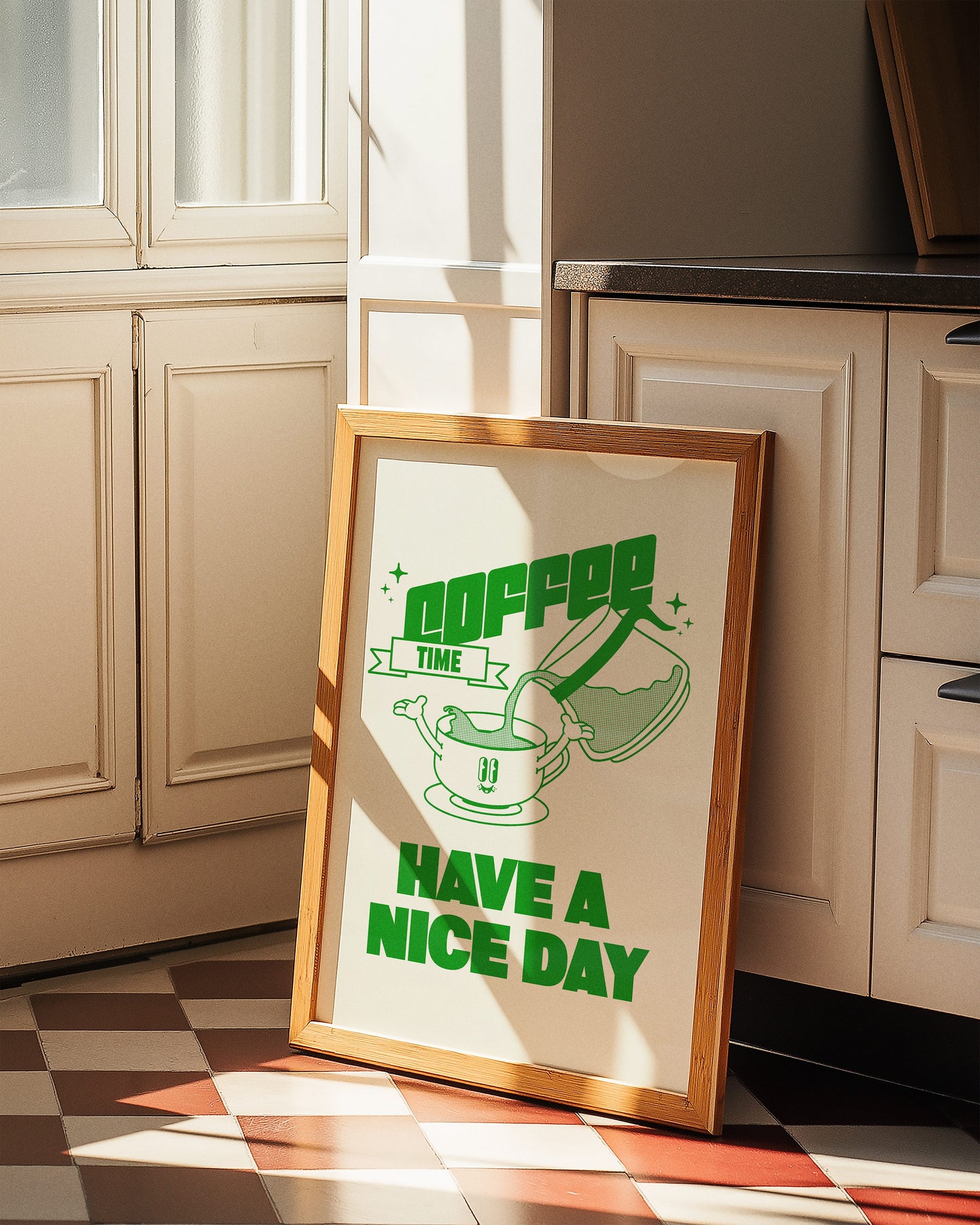 Have A Nice Day Coffee Print