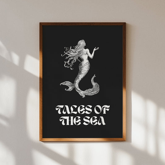Tales Of The Sea Mermaid Print