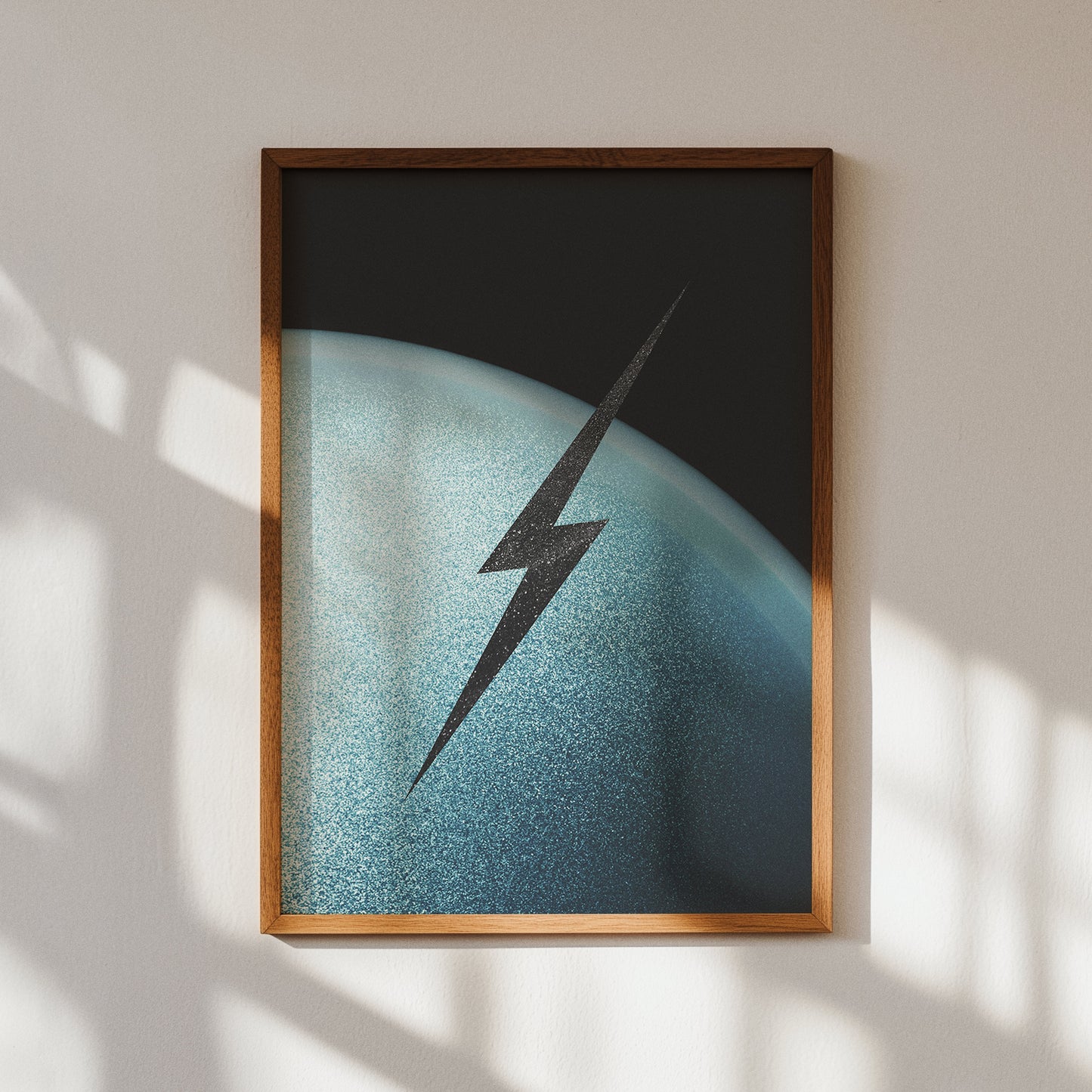Galaxy Lighting Bolt One Print