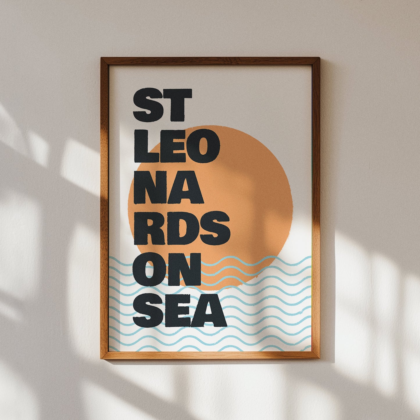 St Leonards On Sea Sun Print